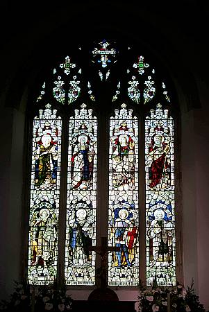 Braunton - Detail of Tracery